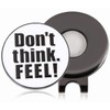 Don Flyee Golf Marker Magnet Don't think. Feel!