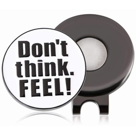 Don Flyee Golf Marker Magnet Don't think. Feel!