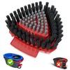 Upgraded Spin Mop Replace Scrub Brush Only Compatible with Vileda