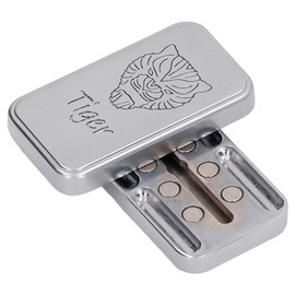 Tiger Pattern Magnetic Slider Sensory Fingertip Push Toy for Stress Relief, Decompression and Relaxation