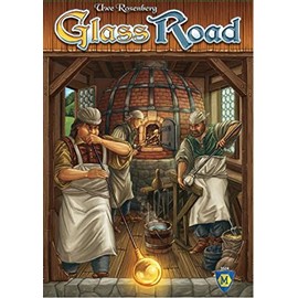 Mayfair Games Glass Road Strategy Board Game for 1-4 Players, 80 Minute Playing Time, Ages 12+