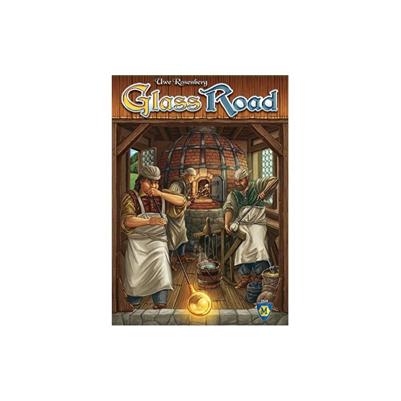 Mayfair Games Glass Road Strategy Board Game for 1-4 Players,