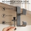 BTPIEL Desk Bag Hook, Purse Hook for Table, Aluminum Under