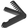 NOLITOY Travel Hairbrush for Men Dandruff Comb Portable Folding Comb