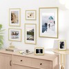 Acovy 4x6 Picture Frame, 4x6 Frame Matted to 3x4.5, Photo