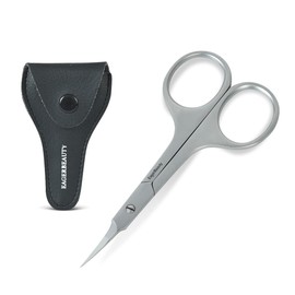 EAGERBEAUTY Multipurpose Premium Manicure Scissors Professional Grade Stainless Steel Cuticle Pedicure Beauty Grooming Scissors for Nail, Eyebrow, Eyelash, Dry Skin Cuticle small scissors (C)