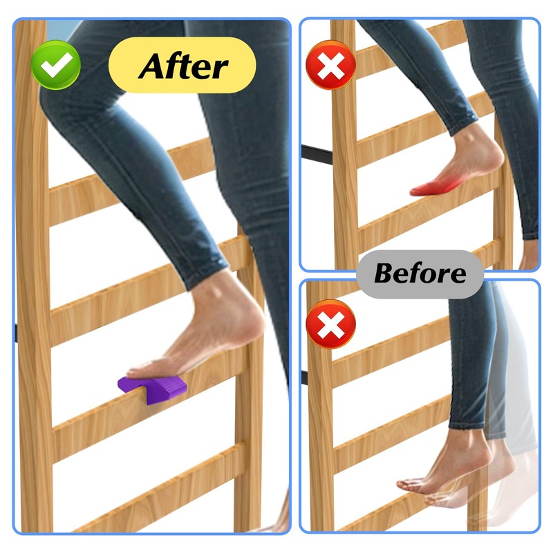 WJCJTJL Dorm Bed Ladder Foot Support – Durable Plastic Step