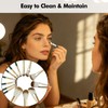 Lunhoo 14 Pcs Makeup Brush Set, Eyeshadow and Face Makeup
