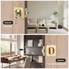 Malimali Pocket Door Lock, Pocket Door Hardware Square Door Lock