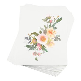 Watercolor Paper Water Color Paper 9x12 inches 140lb/300gsm 30 Sheets White Construction Paper Art Paper Drawing Paper Bulk Mixed Media Sketchbook for Drawing Water Colors Paint Adult Cotton Paper