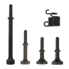 Smoothing Air Hammer Bit Set, 5 Pieces Compressed Air Hammer Attachments, Compressed Air Chisel Bits, Hammer Drill Tools and DIY Supplies