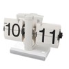 Retro Digital Flip Down Clock Battery Powered Flip Desk Clock