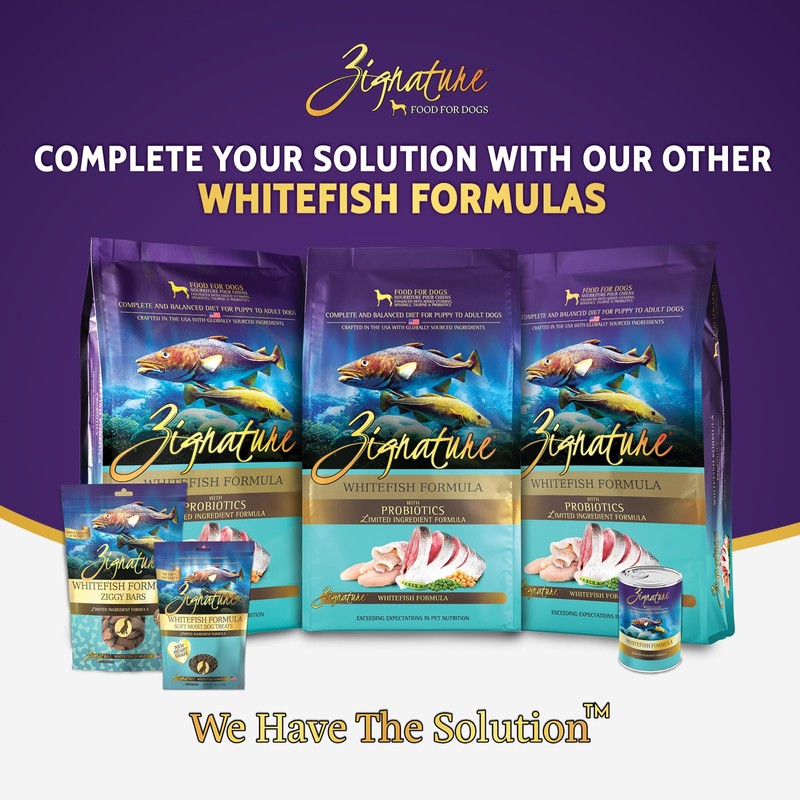 Zignature Whitefish Soft Moist Treats for Dogs