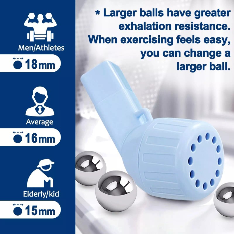 TyeinGo mucus clearance and lung expansion device flutter valve mucus