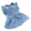 Vestido para Perros, Ropa Informal Azul Claro para Perros para
