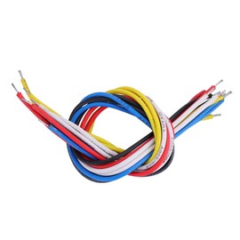 Demeras Guitar Circuit Wire, 10 Pcs 19 cm Guitar Inner Connecting Circuit Wire, Guitar Circuit Hookup Wire Cable for Electric Bass Guitar,electric guitar accessories