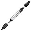 Letraset Metallic Marker Twin Tip - Silver