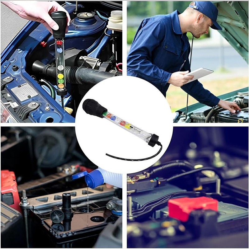 CLSSLVVBN Coolant Tester Engine Coolant Tester Tool Tester Accurate Fast