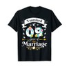 I Survived 9 Years of Marriage Nineth Wedding Anniversary T-Shirt