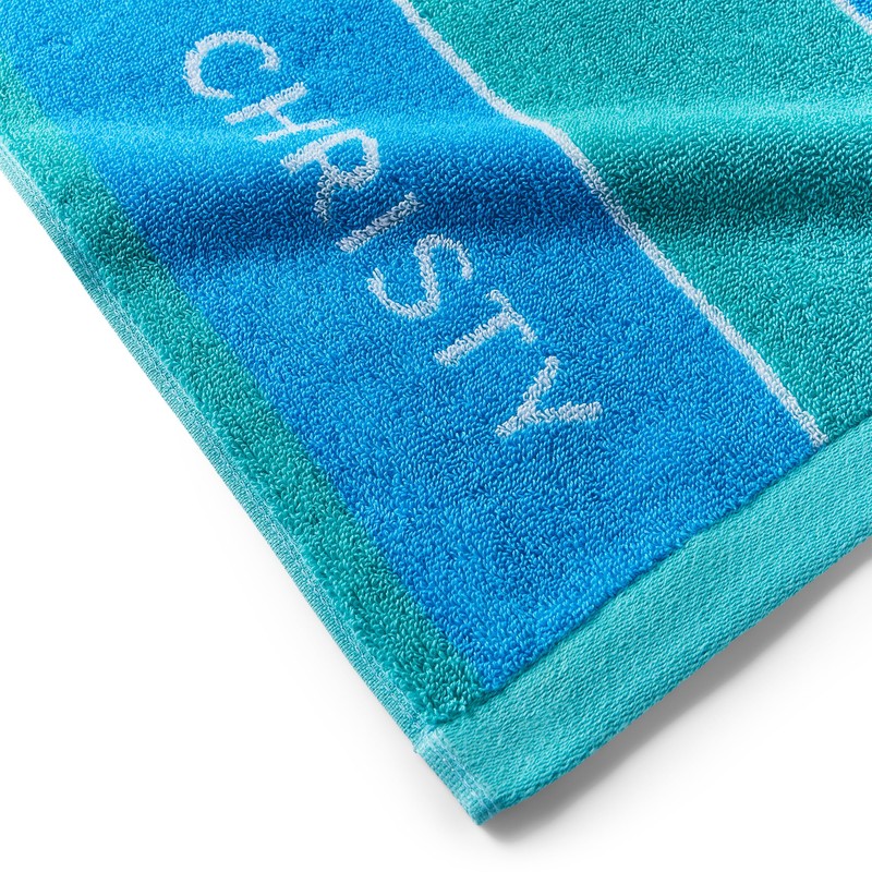 Wimbledon Championships 2025 Towel (Aqua/Sky)