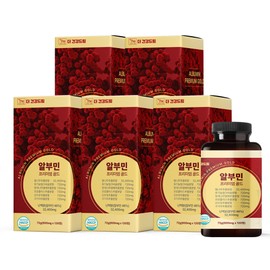 The Health Dream Albumin Premium Gold Plus Milk Thistle Propolis 120 tablets, 5 pcs / 더건강드림 알부민 프리미엄 골드플러스 밀크씨슬 프로폴리스 120정, 5개