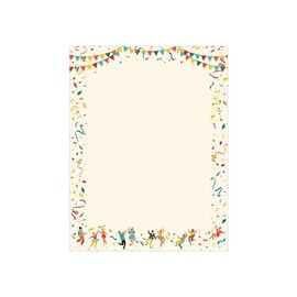 Great Papers!® Mardi Gras Letterhead, 8.5" x 11", 80 count (2020020)