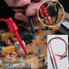 TKDMR 18Pcs Soft Silicone Electrician Test Leads Kit CAT III