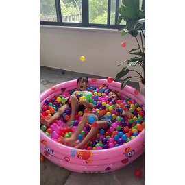 Piscina Inflable Redonda De 3 Niveles Para Niños 13035 Cm