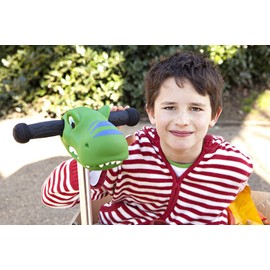 Scootaheadz - Dinosaur Scooter Accessories Personalise Your Boys Ride - Dino Scooter Head For Kids Scooter - Toys For Boys Ages 3 And Up - Danny Dino in Green