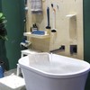 FSCEPIXI Wall Mount Tub Faucet with Extra Long Tub Spout,Single