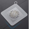 Silicone Tub Stopper Floor Drain Cover, 2 Pieces Sewer Anti-Odor