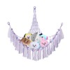 Bieiyhe Hammock Cuddly Toys Storage Net, Toy Net Hanging, Stuffed