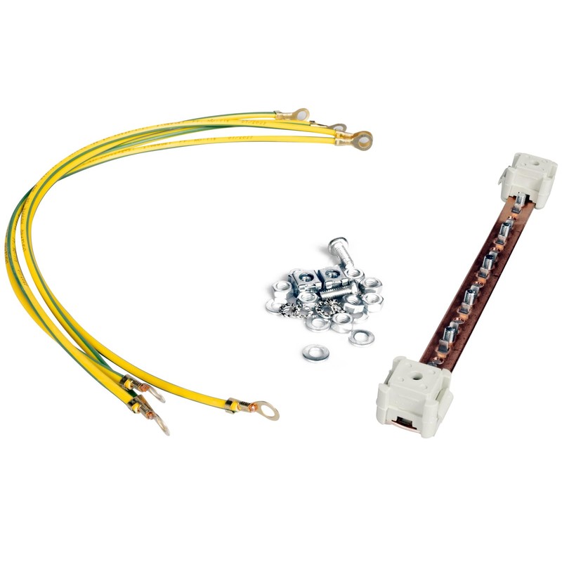ROLINE Potential compensation rail, 220 mm with earth cable