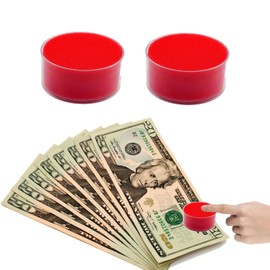 KMYZQDV 2 Pieces Fingertip Moistener Sponge Cup Quick Paper Sorting Tacky Finger Gripper Wet Moisteners for Counting Documents Tip Cup Wetter for Paper Sorting and Grip Tasks