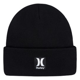 Hurley boys One and Only Beanie Hat, Black, 8-18 Years US