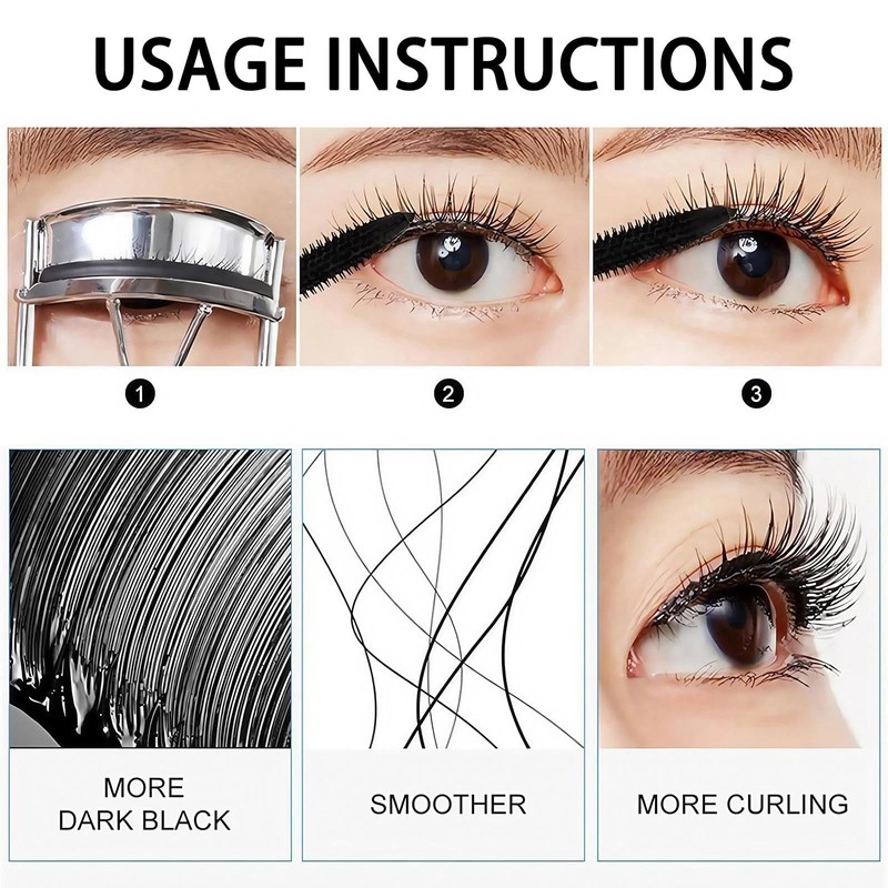 Mascara for Women – Black Volumizing Mascara Makeup for Older