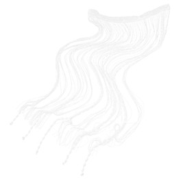 BIUDECO Decorative String Curtain Panel Elegant Thread Screen Divider for Home Living Bedroom Fine Workmanship Practical Design Backdrop for Parties Events