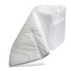 Clair de Lune Quilted Liner for Moses Baskets (White)