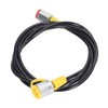 2m/6ft Hydraulic Pressure Test Hose 630Bar M16 X 2‑1/4BSP PU