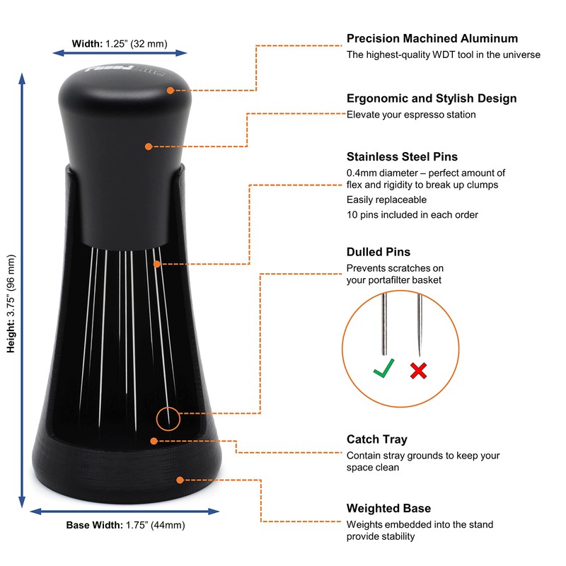 FusedLine Metal WDT Tool and Self-Aligning Stand | Precision Machined