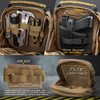 WYNEX Tactical Molle Admin Bag, Utility EDC Bag Organizer Modular