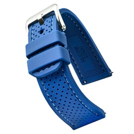 STUNNING SELECTION Correa de reloj de silicona deportiva de alta calidad impermeable con liberación rápida, correa de reloj de goma suave, colores asroted - 20 mm, 22 mm, 24 mm y 26 mm