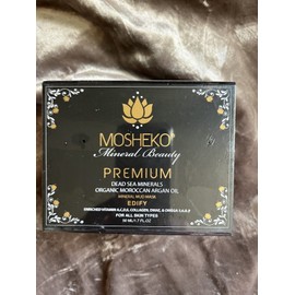 MOSHEKO PREMIUM DEAD SEA MINERALS MUD MASK EDIFY LUXURY BRAND VERY NICE SEALED