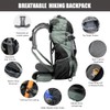 WEST TUNE 60L Explorer Internal Frame Backpack,Camping Backpacking Hiking Backpack