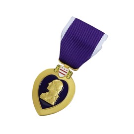 Purple Heart Medal - Honor and Respect for the Brave by enlivik