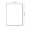 V Safety Electrical Hazard 150 x 200 mm - Glow