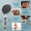 Briout Filtered Shower Head with Handheld, High Pressure 5 Spray