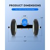 CO-Z 6" Heavy Duty Sliding Gate Wheel for Metal Tube,