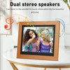 8.7 Inch Digital Photo Frame High Definition IPS Screen Electronic