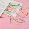 20 Bundles Scoubidou Craft Set, Scoubidou Braided Cords, Scoubidou Ribbons,